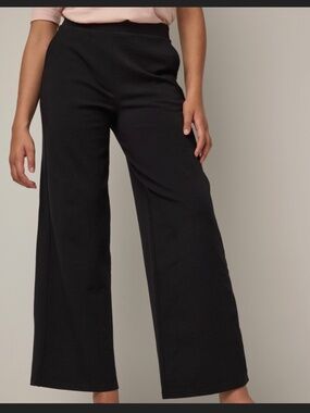 Women’s Lane Wide Leg Ponte Pants Wool& Medium
